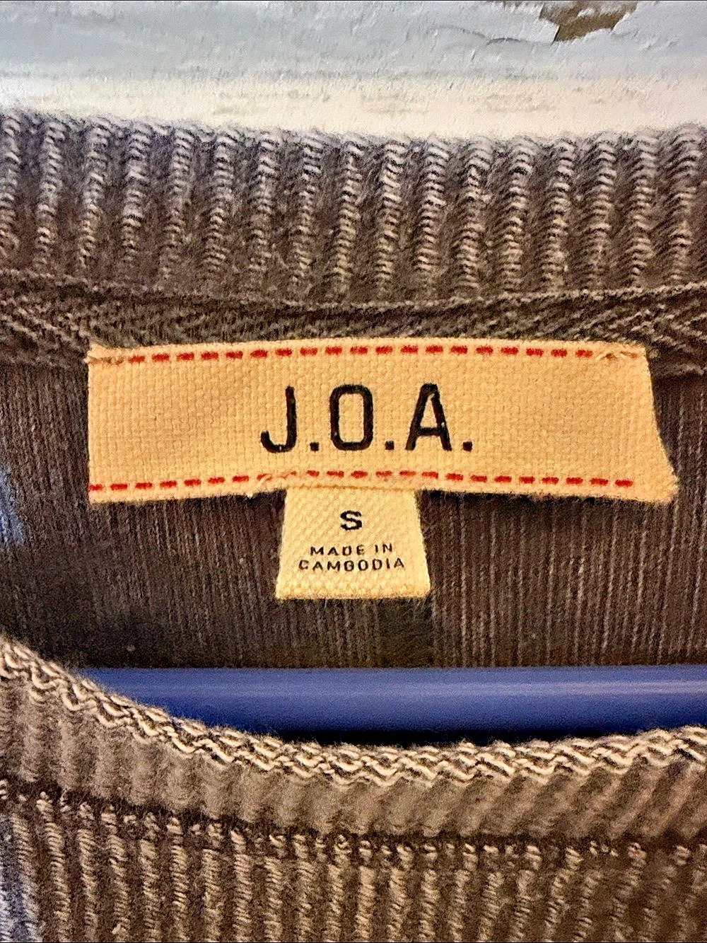 J.O.A. Ribbed Pocket Size Small - Picture 5 of 6